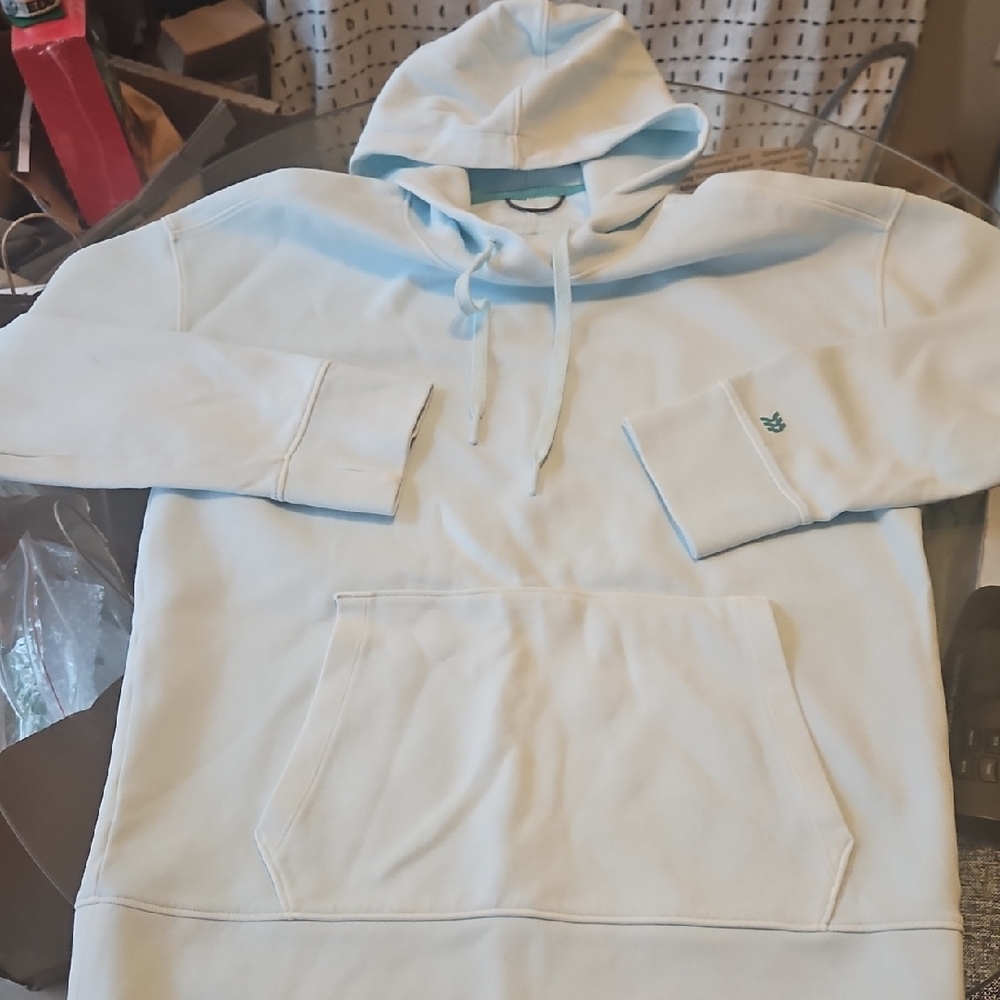 ALL SALES END 12/30 Men's Light Blue All in Motion Hoodie Size Small Drawstrings